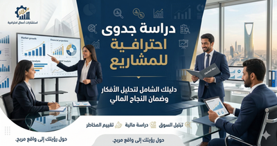 دراسة جدوى احترافية للمشاريع